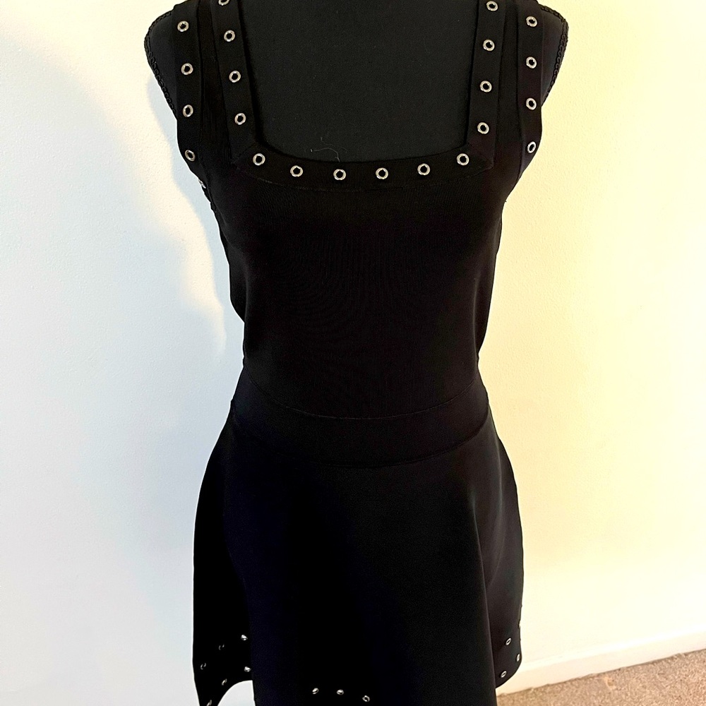 Milly Grommet Tiered Dress